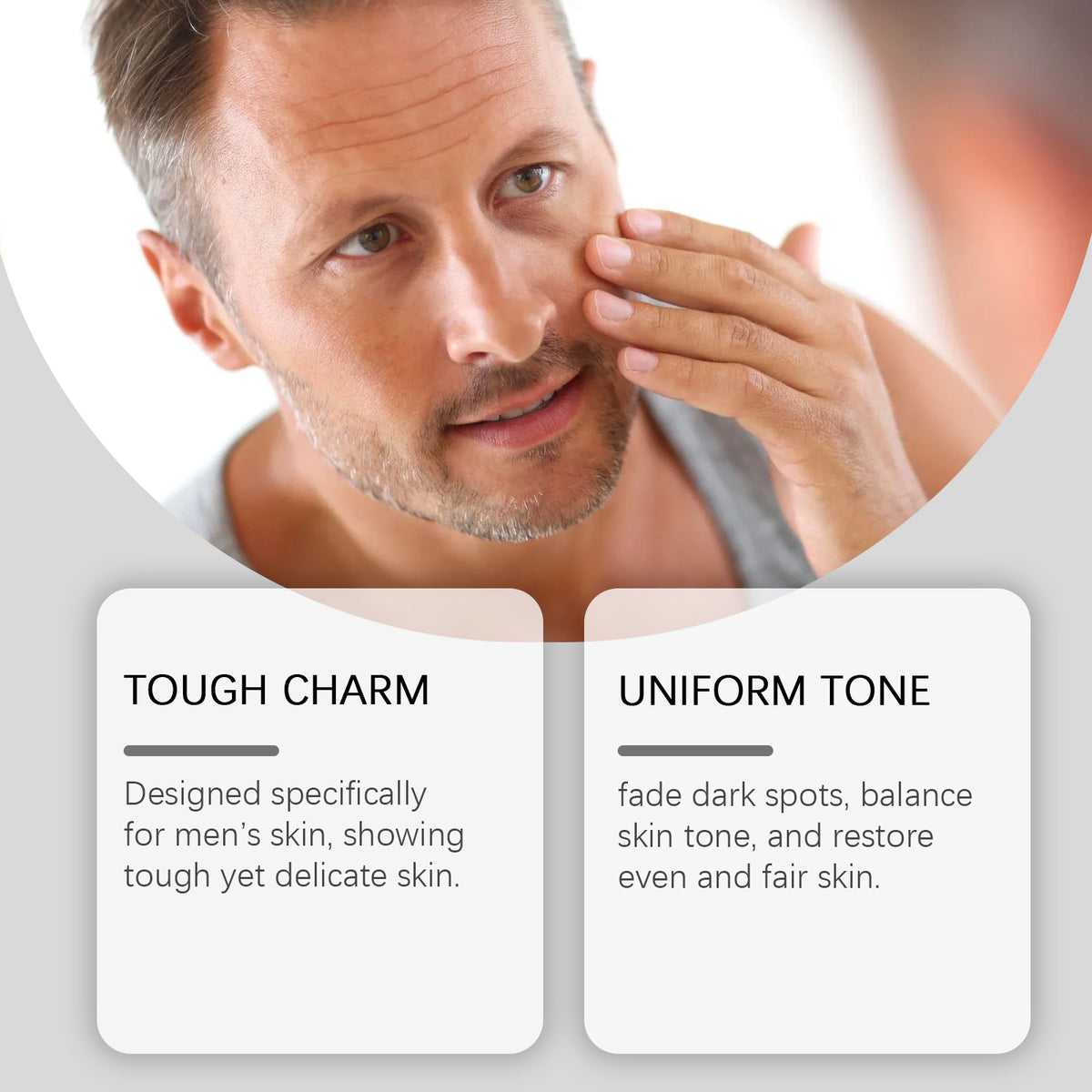 East Moon Facial Cleanser For Men, Moisturizing Cleanser Gentle Moisturizing Foam Deep Clean Not Tight - American Smart