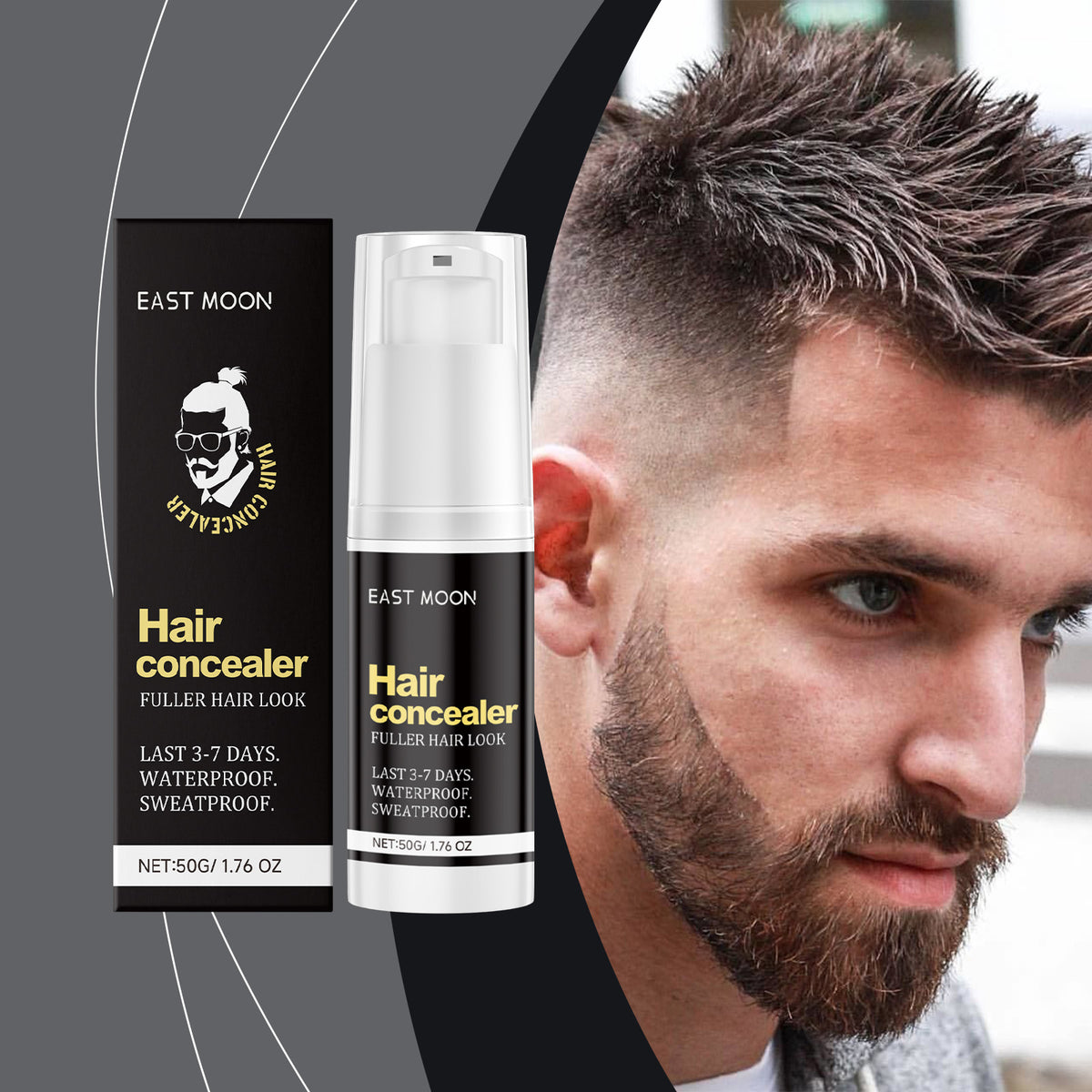 eprolo East Moon Hair Masking Cream covering hair seams, softening, fluffing, and nourishing hair with gentle moisture