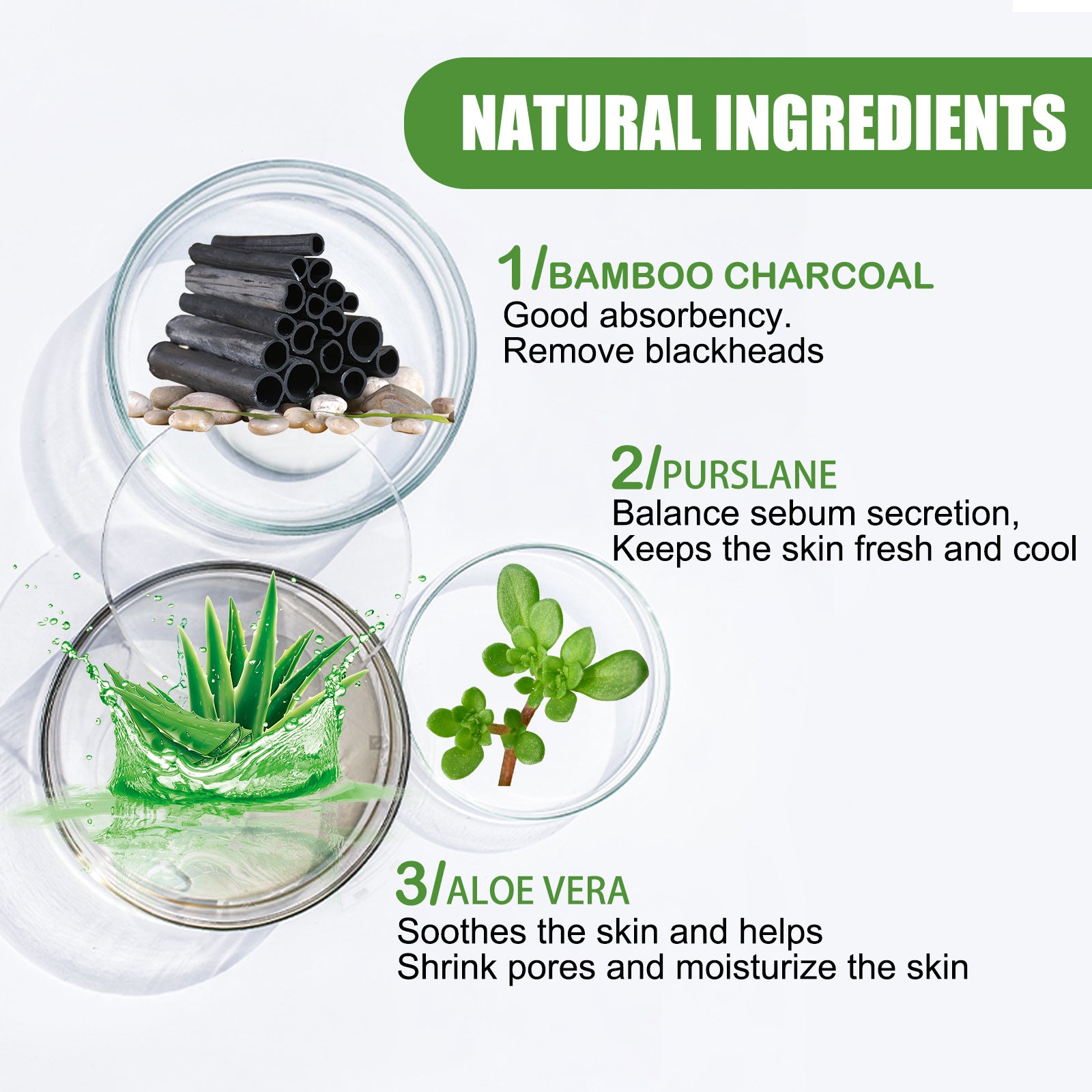 EELHOE Bamboo Charcoal Blackhead Removing Tearing Facial Mask, Moisturizing Removing Blackhead And Acne Shrinking Pore Oil Control Mud Mask - American Smart