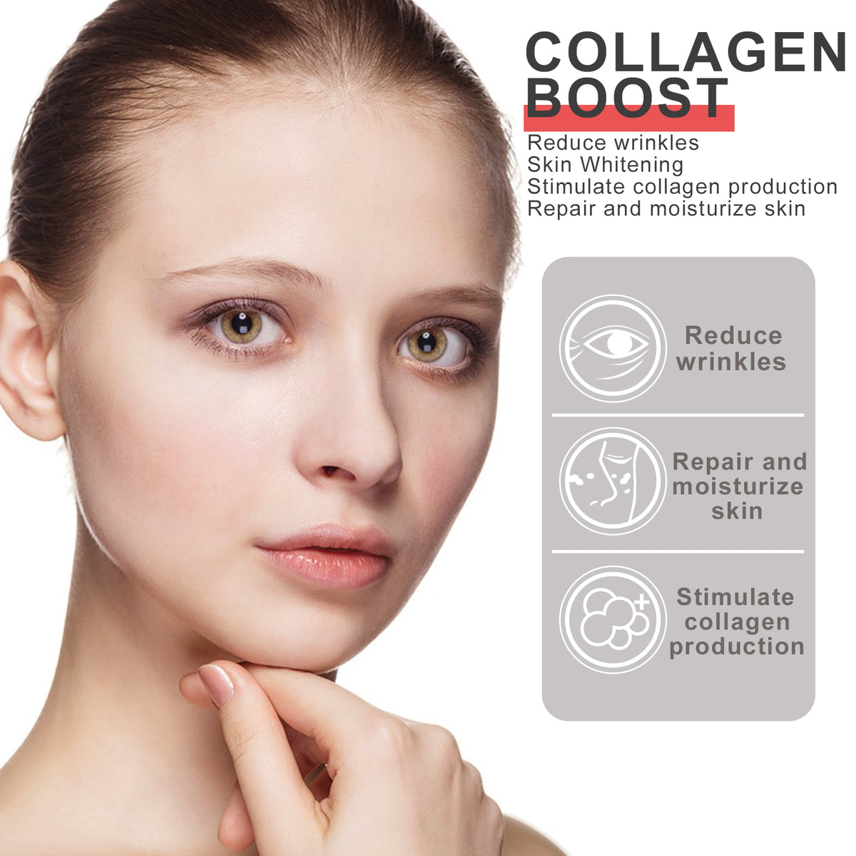 EELHOE Collagen Cream Collagen Moisturizes And Hydrates Fine Lines, Moisturizes And Tightens Skin - American Smart