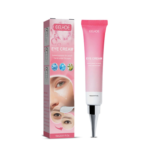 EELHOE Instant Eye Cream, Soft Elastic Eye Care For Wrinkles Eye Cream Refreshing, Hydrating And Brightening Eye Care - American Smart