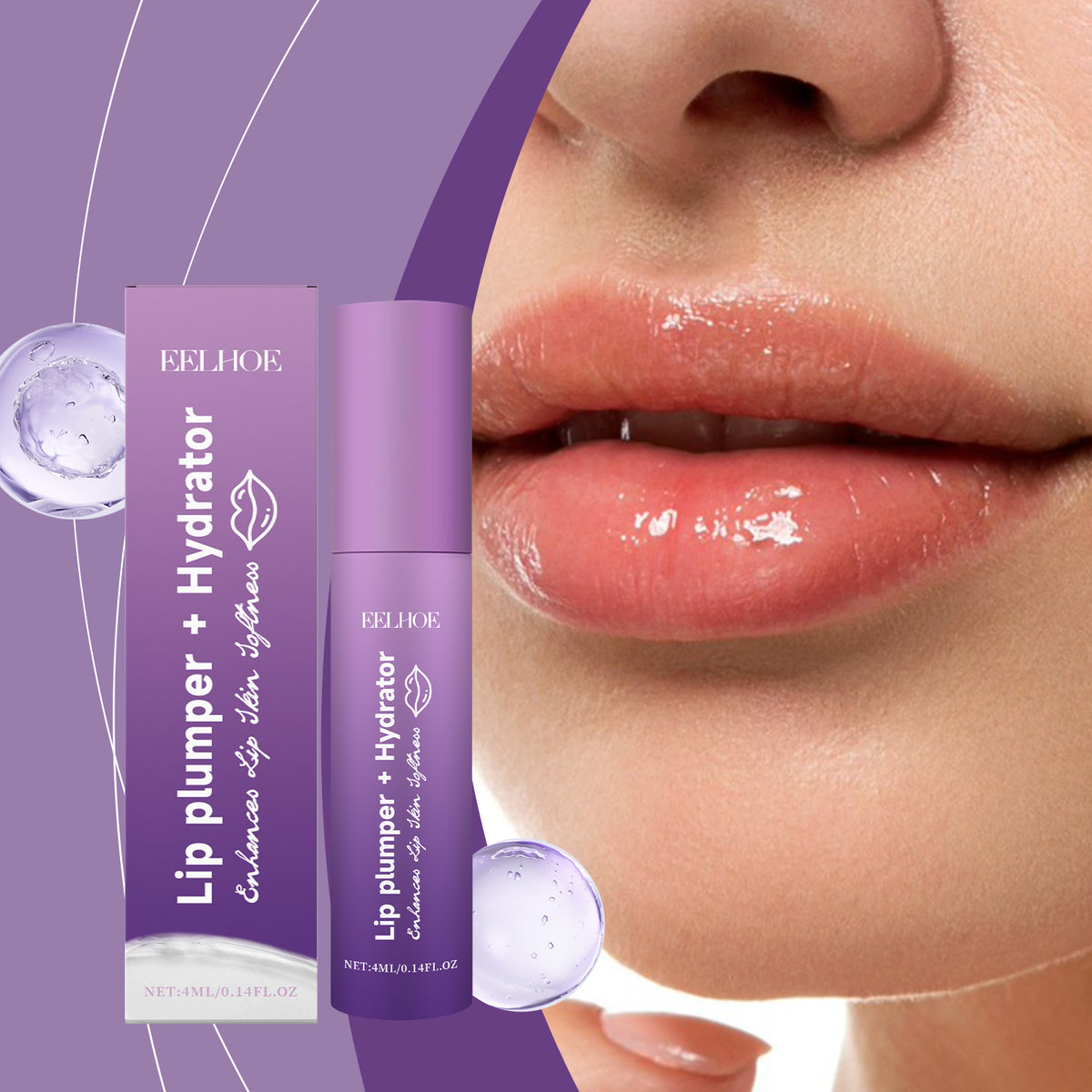 EELHOE Moisturizing And Moisturizing Lip Balm Moisturizes Lips And Improves Dry, Smooth And Glossy Lip Care - American Smart