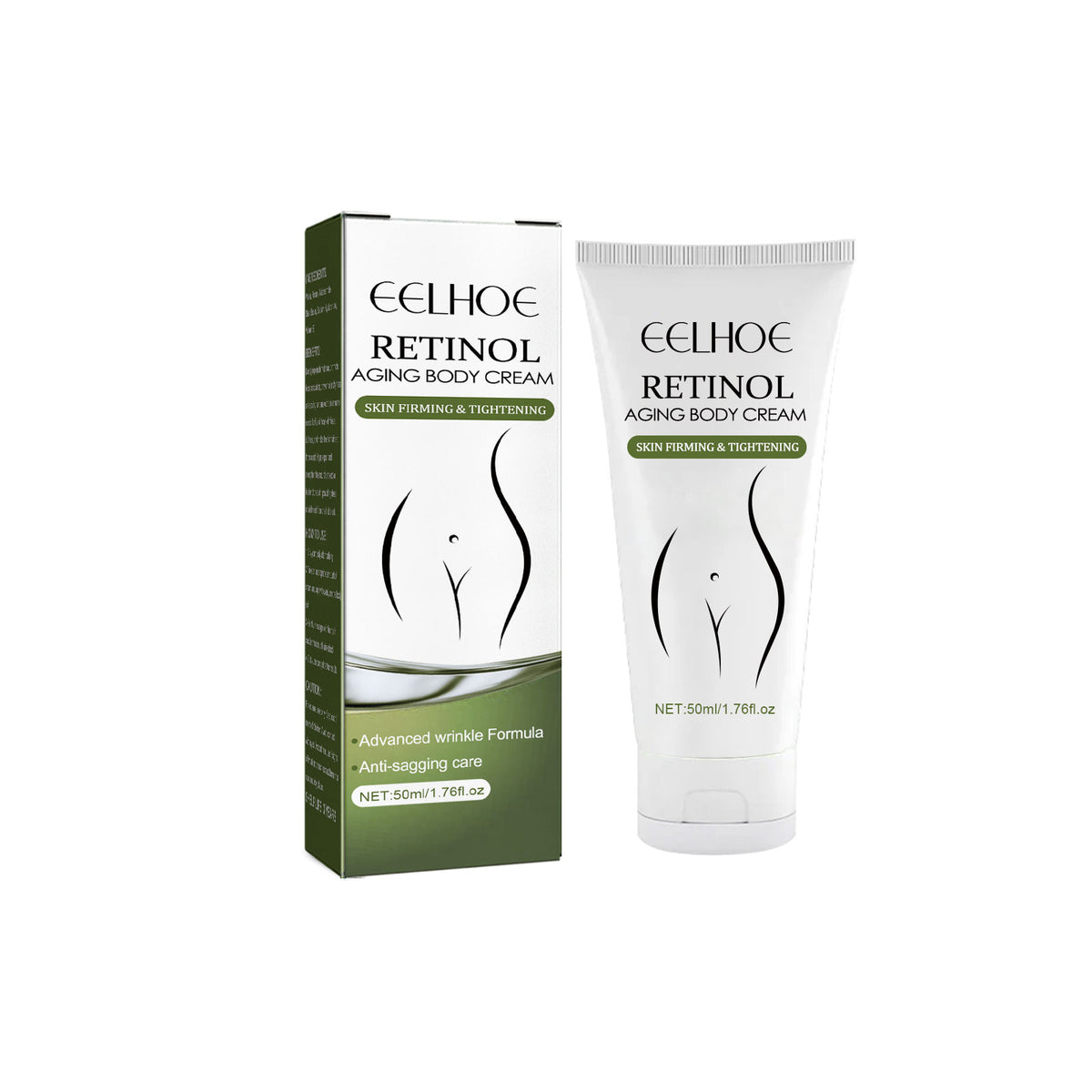 EELHOE Retinol Body Cream Body Cream For Toning, Moisturizing, Brightening, Lightening, Fine Lines And Soft Skin - American Smart