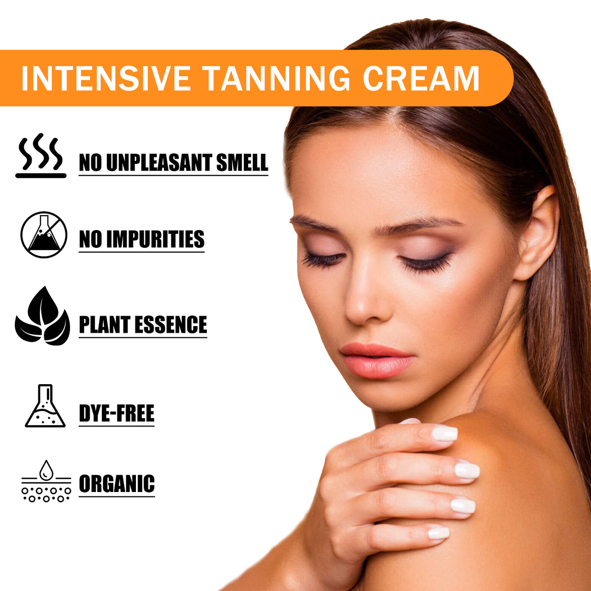 EELHOE Tanning Cream, Outdoor Beach Tanning Help Wheat Tan Moisturizing Black Lotion - American Smart
