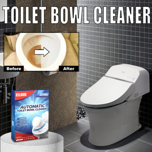 EELHOE Toilet Cleaning Effervescent Tablet, Toilet Toilet Descaling, Decontamination, Deodorization, Multi-Effect To Remove Smell And Fresh - American Smart