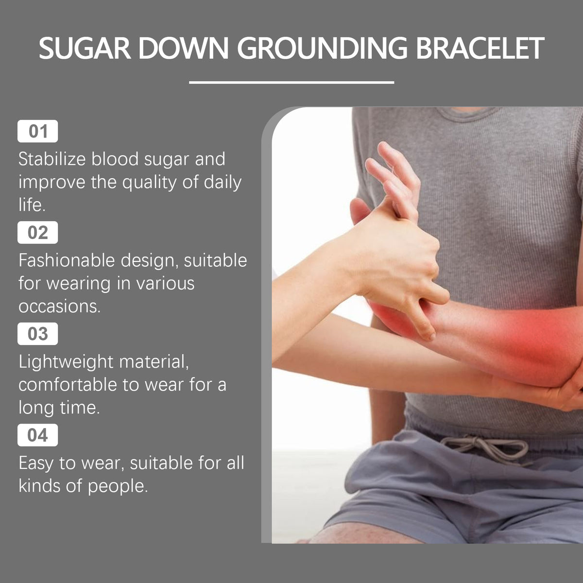 eprolo EOHOE body care bracelet, gentle daily relief and nourishment for the body, worn as a convenient health accessory