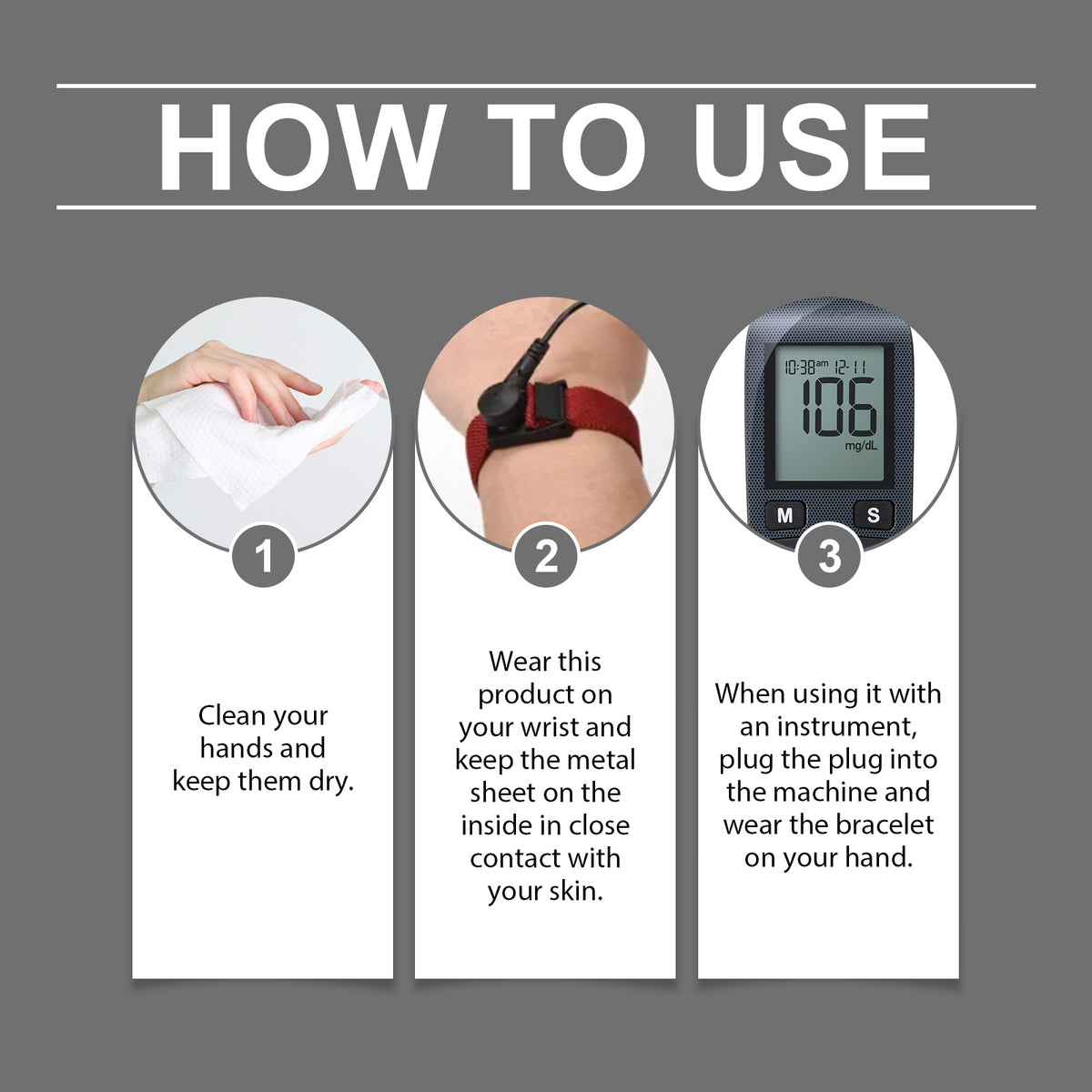 eprolo EOHOE Body Care Bracelet, gentle daily relief and nourishing support for the body, designed for comfort and convenience