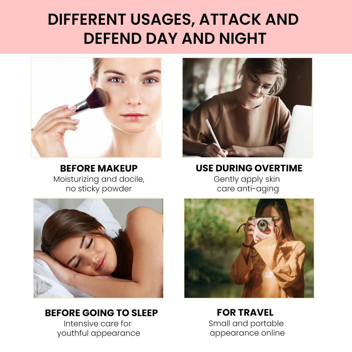 eprolo face anti-wrinkle essence bottle, firming and lightening skin, with collagen for anti-aging and moisturizing effects