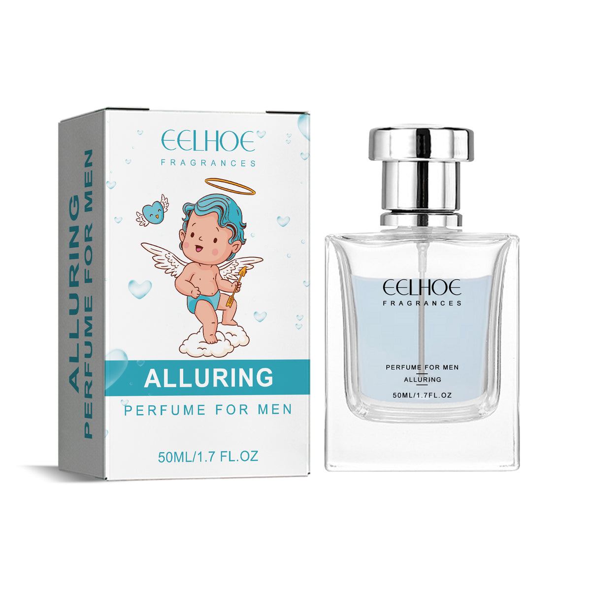 Eprolo Glamor perfume bottle with long-lasting light fragrance, natural niche scent, worn behind the ear or on the wrist