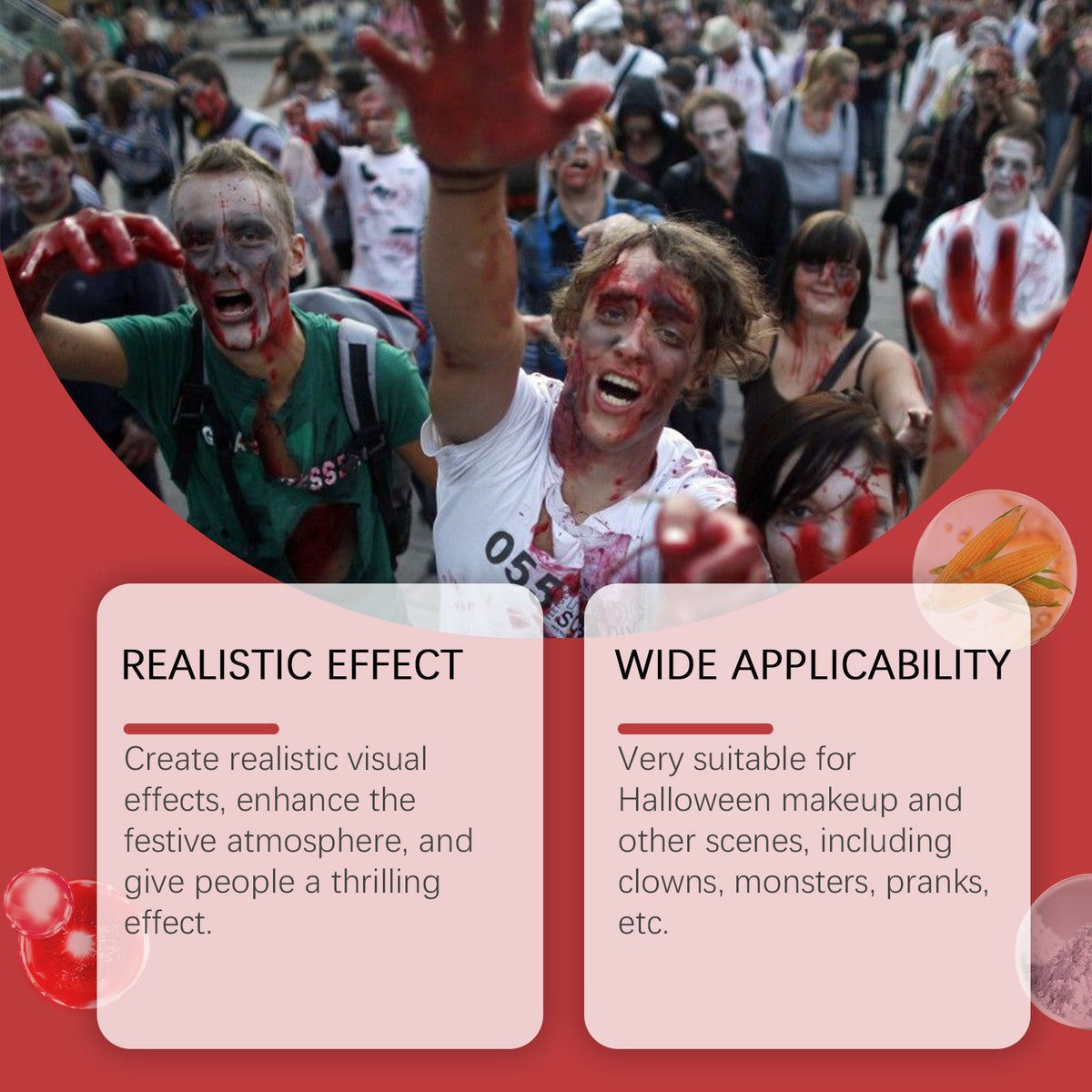Eprolo Halloween costume set with festive props and spoofing accessories for costume parties and themed celebrations.