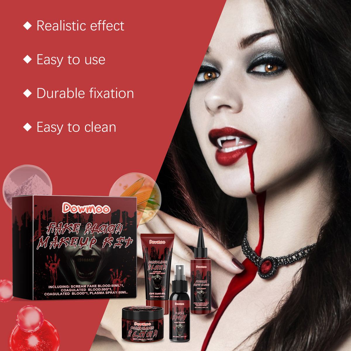 Eprolo Halloween costume set with festive props and spoofing accessories for party entertainment and costume dressing.