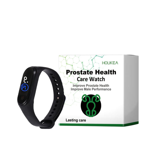 eprolo Houkea men's body care watch with digital display, designed for daily comfort and exercise monitoring.