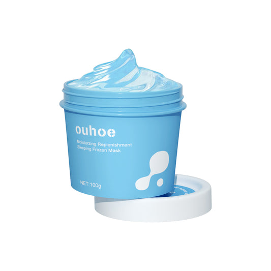 Eprolo Hydrating and Moisturizing Sleep Frozen Mask with brightening, pore-shrinking, and refreshing skincare benefits.