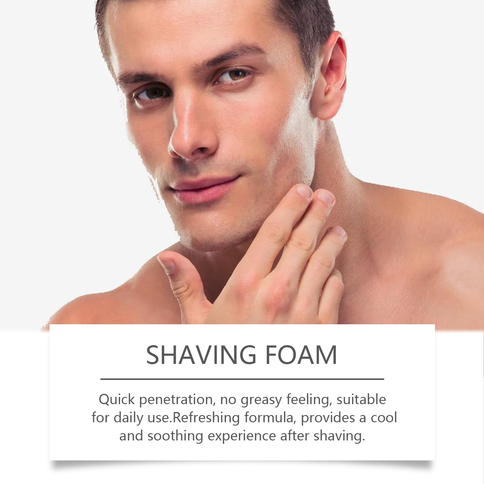 eprolo men's beard care series with gentle facial hair moisturizer and grooming product, showing the moisturizing cream in a jar