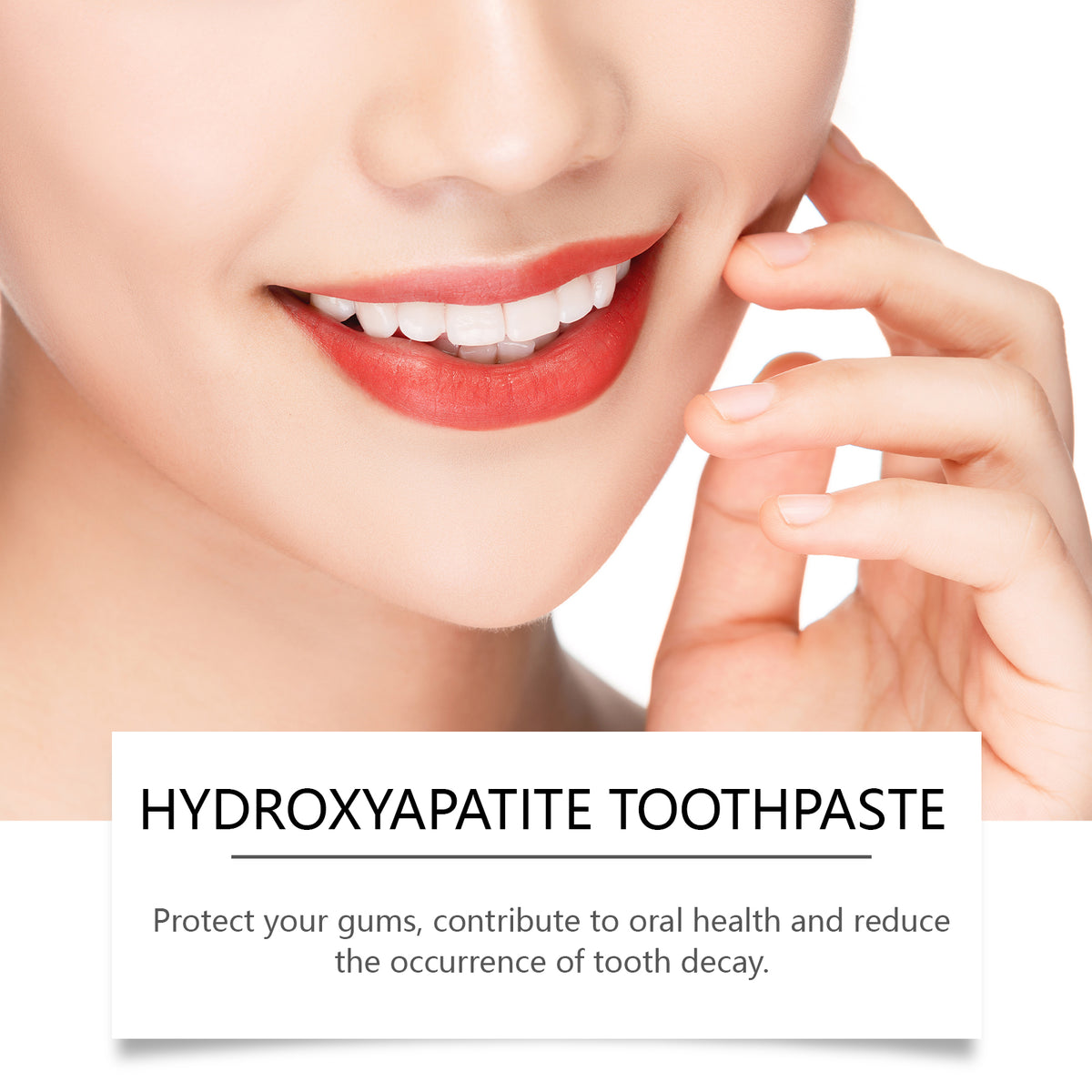 eprolo Oralhoe Repair Toothpaste with mint, gently cleans teeth, repairs enamel, brightens smile, and removes stains.