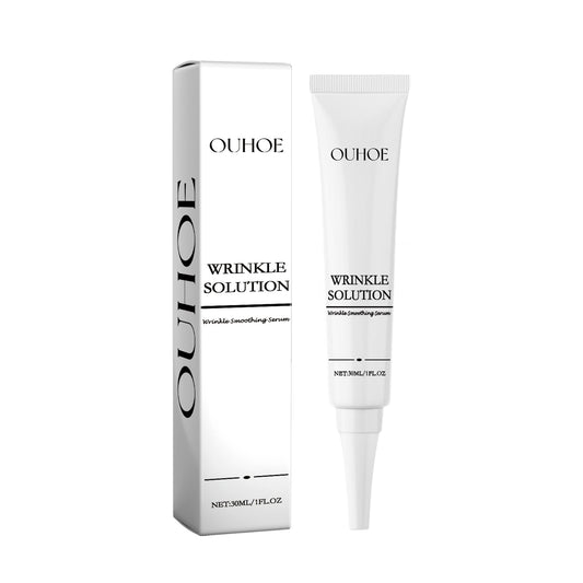 eprolo OUHOE anti-wrinkle serum bottle with applicator for firming, brightening, and reducing fine lines on facial skin