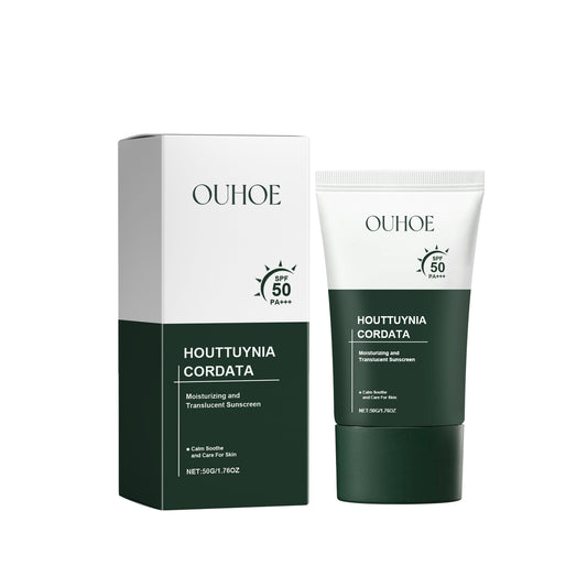 Eprolo Ouhoe moisturizing and protective cream with light texture, enhancing skin hydration and providing all-day moisture and protection.