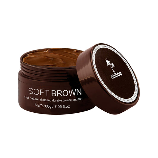 eprolo OUHOE Soft Brown summer seaside tanning cream for dark tan, moisturizing and ideal for tanning skin.