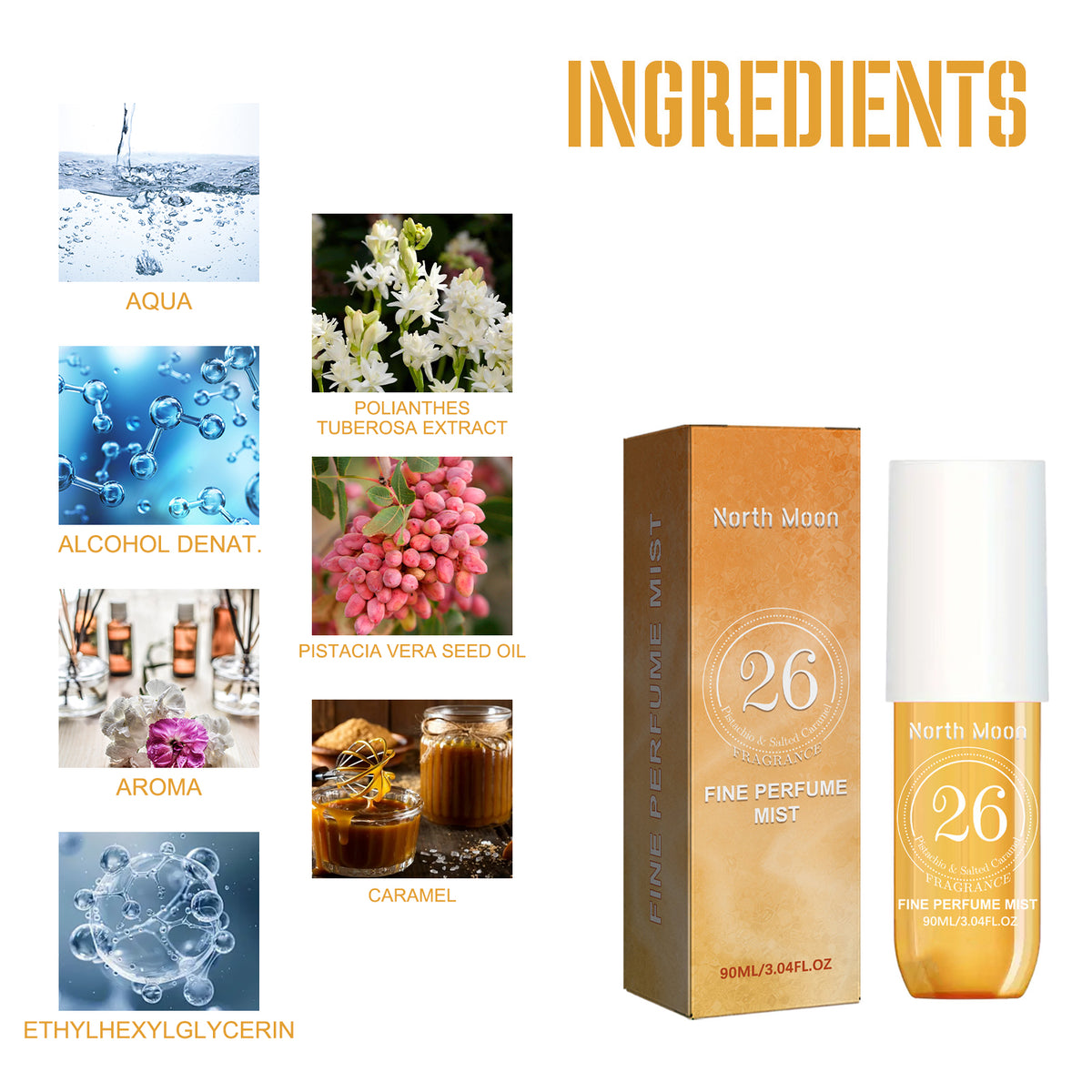 Eprolo women's perfume spray with fresh, lasting fragrance and non-pungent scent, ideal for dates and daily wear