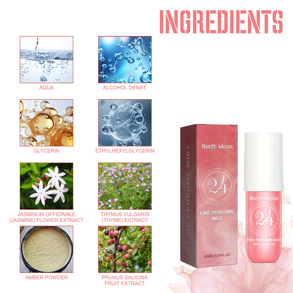 Eprolo women's perfume spray with fresh, lasting fragrance and non-pungent scent, ideal for dates and everyday wear.