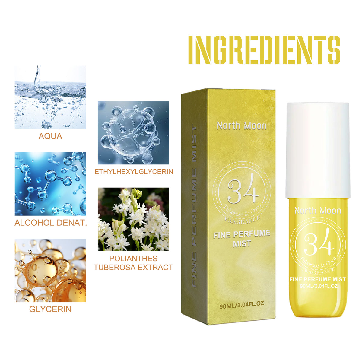 Eprolo women's perfume spray with fresh, lasting fragrance and non-pungent scent, ideal for dates and special occasions.