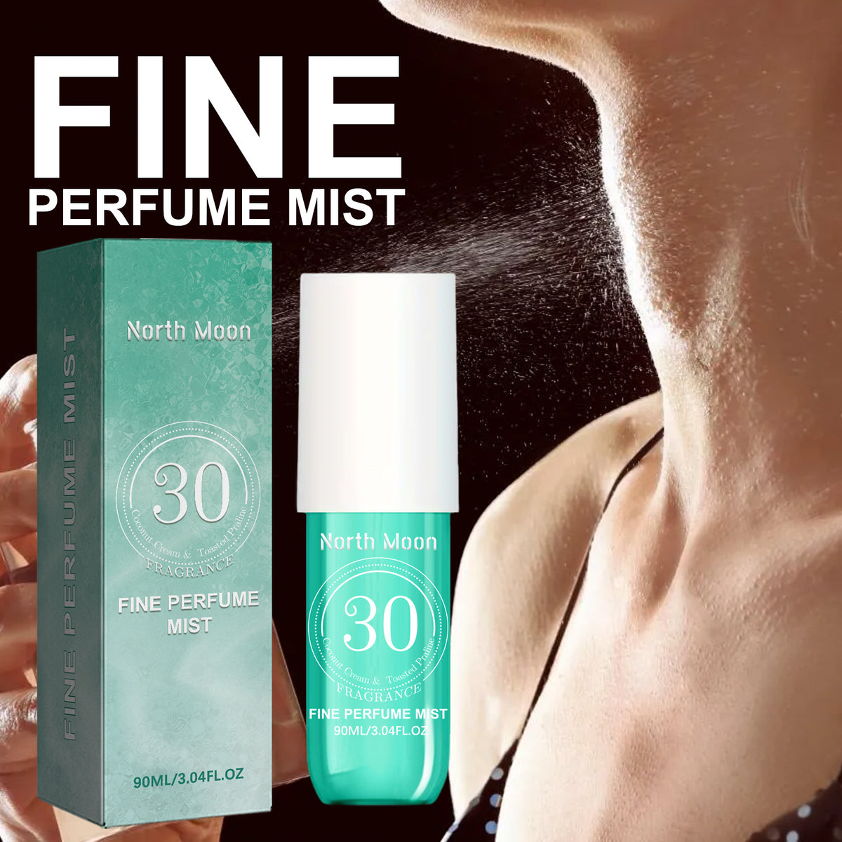 Portable eprolo perfume spray with natural, light, long-lasting fragrance, perfect for a fresh and mild niche scent.