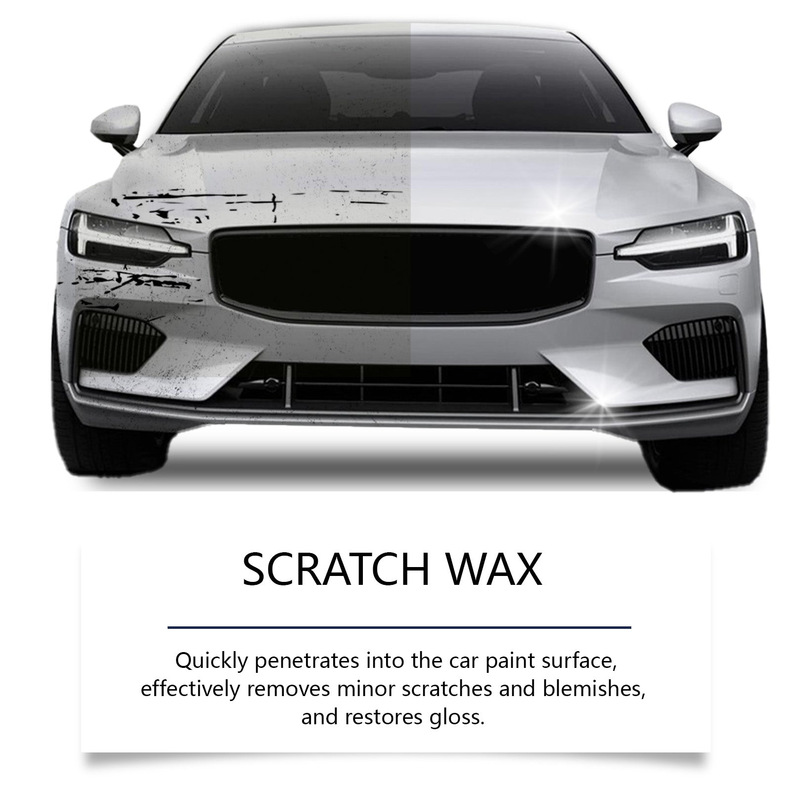 eprolo Rayhong car scratch remover paste for quick scratch cleaning and maintenance on vehicle surfaces.