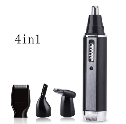 eprolo rechargeable nose hair trimmer for men, ear, face, eyebrow hair removal, compact grooming device with precision blades