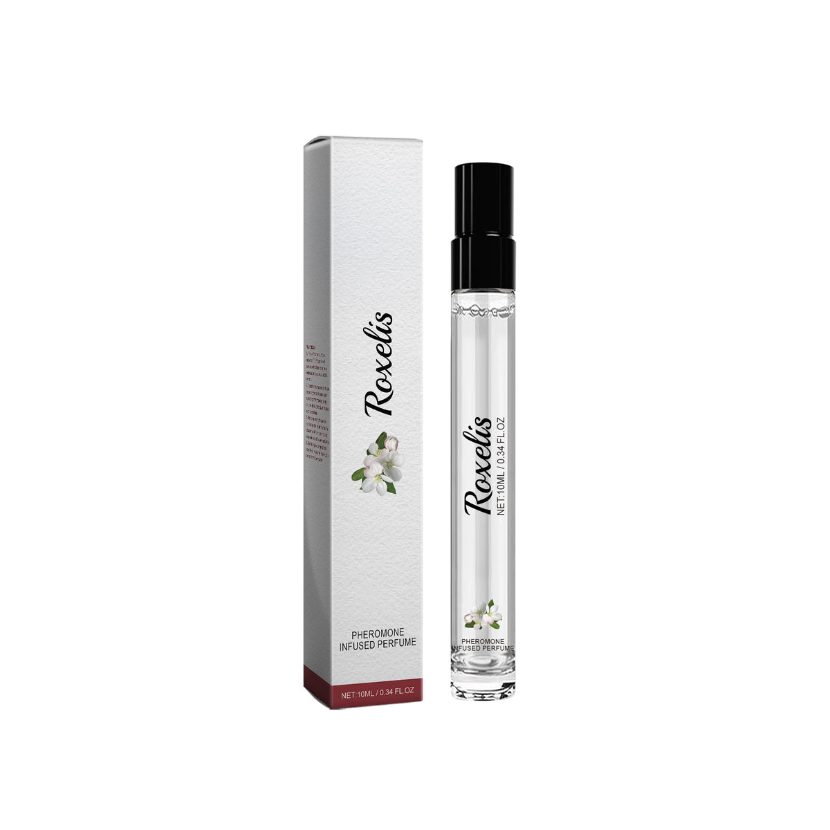 Roxelis men's perfume by eprolo with pheromone infusion, long-lasting jasmine scent, natural fresh fragrance in a sleek bottle