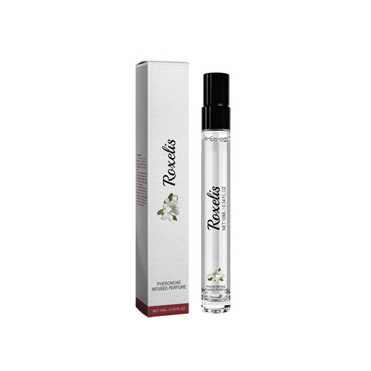 Roxelis men's perfume by eprolo with pheromone infusion, long-lasting jasmine scent, natural fresh fragrance in a sleek bottle