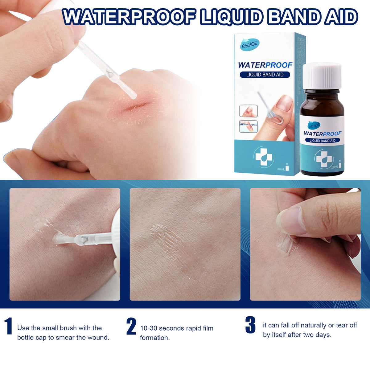 Skin Repair Patch, Waterproof, Secure And Gentle Skin Repair Daily Care - American Smart