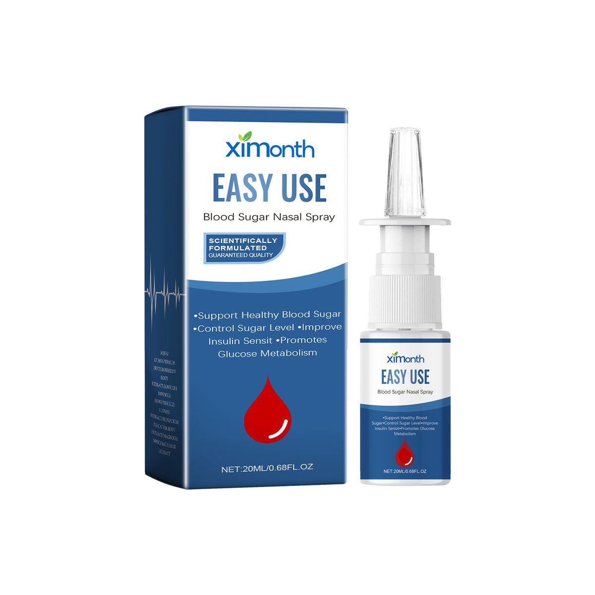 Sugar Soothing Nasal Spray Nasal Cleansing Herbal Gentle Treatment Spray For Body Discomfort