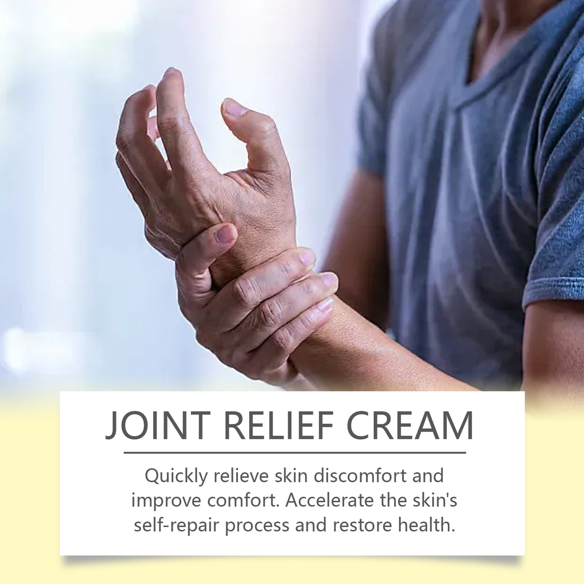 Eprolo Wiyun Body Joint Repair Cream for wrists and knees, soothing massage treatment for nourishing skin and joint support.