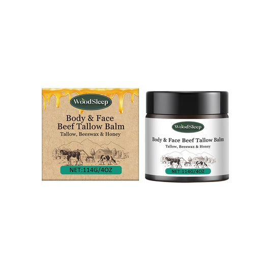 eprolo WoodSleep Butter Fed Moisturizer for tender skin, hydrating body lotion with natural ingredients in a sleek jar