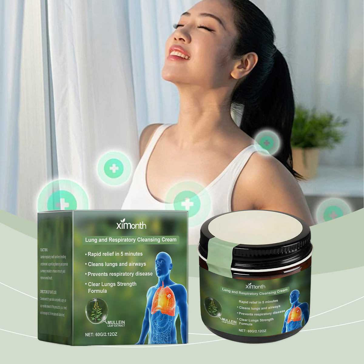 eprolo Ximonth Body Care Cream, a nourishing massage treatment cream for daily body hydration and natural refreshment.