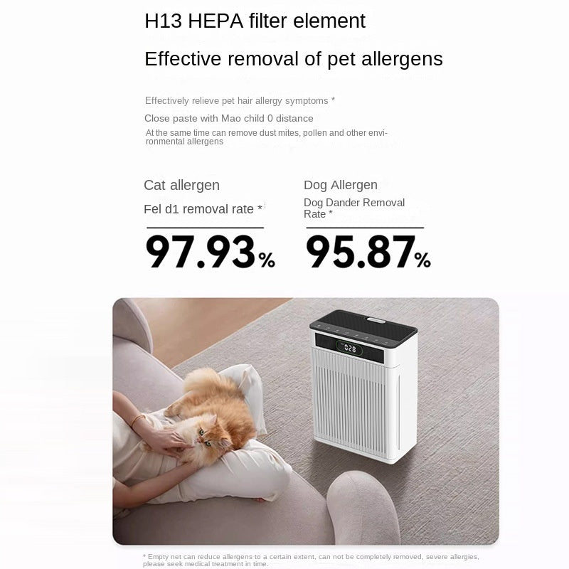 Eprolo pet-specific suction floating hair air purifier with automatic sterilization and intelligent purification features.