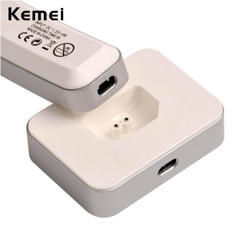 eprolo KEIMEI rechargeable electric hair clipper and beard trimmer with cordless design, suitable for barber haircut and grooming.