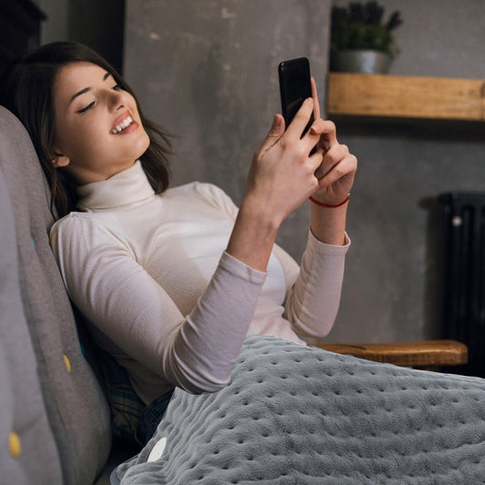 Eprolo Hailicare electric heating seat cushion and knee pads with warm-up blanket and waist pads for fast, comfortable warmth.
