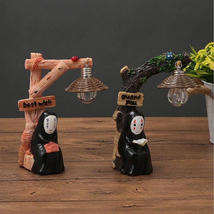 Creative Children's Graduation Gift Cartoon Faceless Male Night Light Gift for Boyfriend and Girlfriend Birthday Ornament - American Smart