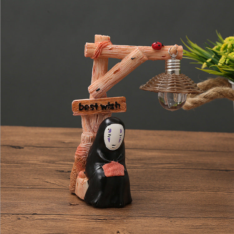 Creative Children's Graduation Gift Cartoon Faceless Male Night Light Gift for Boyfriend and Girlfriend Birthday Ornament - American Smart