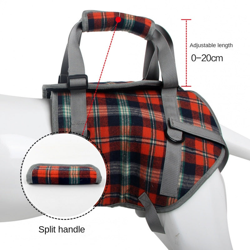 eprolo pet dog leg support harness for post-surgery recovery and elderly large breed dogs, helping with walking assistance.