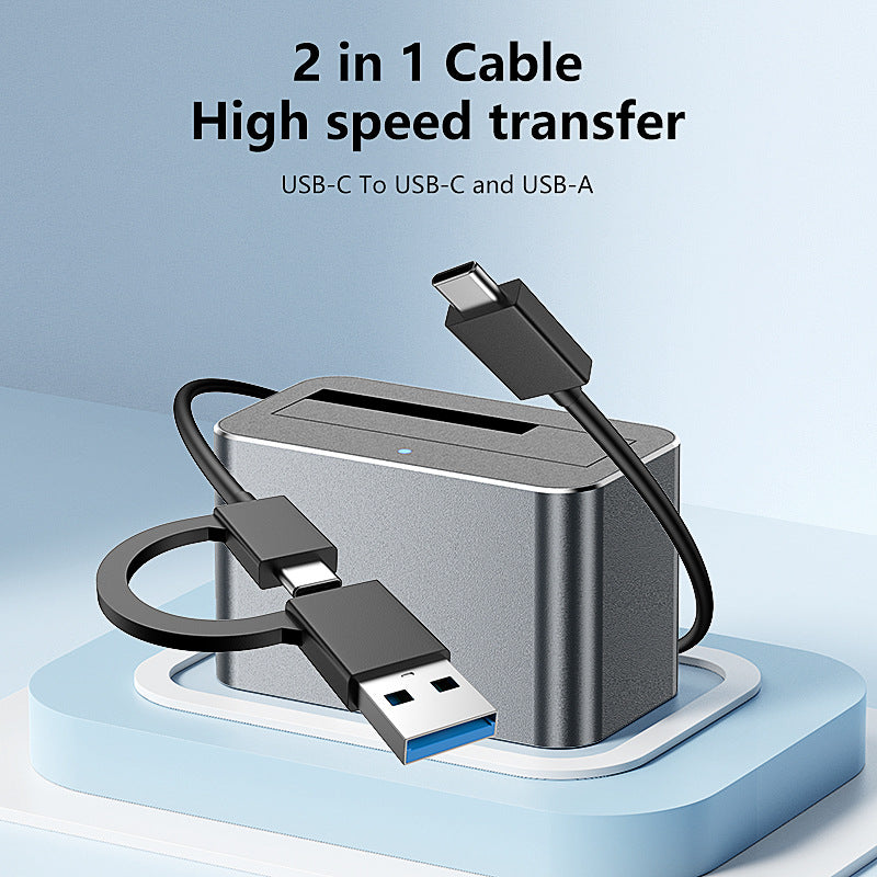 eprolo 2.5-3.5 inch SAS/SATA universal hard disk base for 20TB desktop hard drives with Type-C and USB 3.0 connectivity