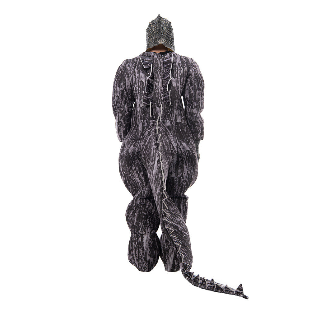 Full body Godzilla vs King Kong Halloween costume set by eprolo, perfect for funny events, parties, and stage performances.