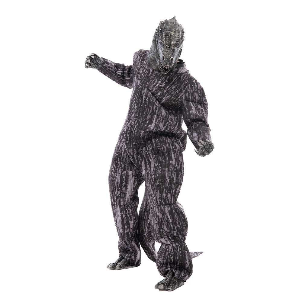 Eprolo Halloween Godzilla and King Kong full body costume set for event and stage parties featuring detailed monster designs.