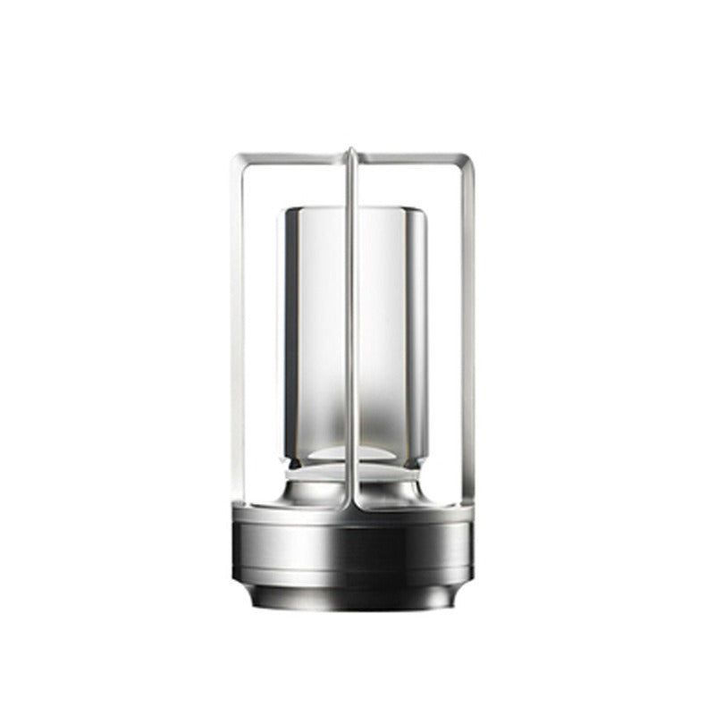 Eprolo crystal table lamp with touch control, USB charging port, and ambient light for bedside, desk, or restaurant decor