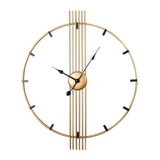 Retro 60cm decorative wall clock by eprolo featuring iron art design and unique creative style, perfect for modern home decor.