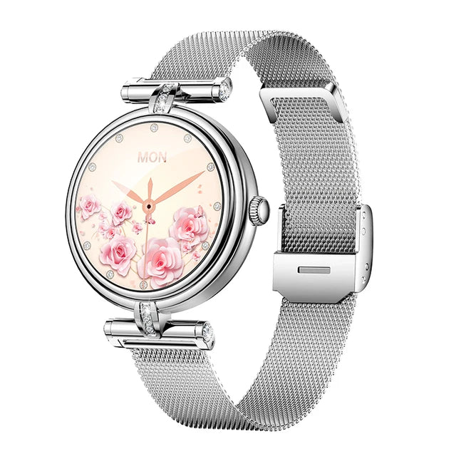 AK62 Smart Watch Women 1.09 Inch HD Screen Custom Watch Face Sports Fitness Tracker Bluetooth Call Lady Smartwatch 2024 - American Smart