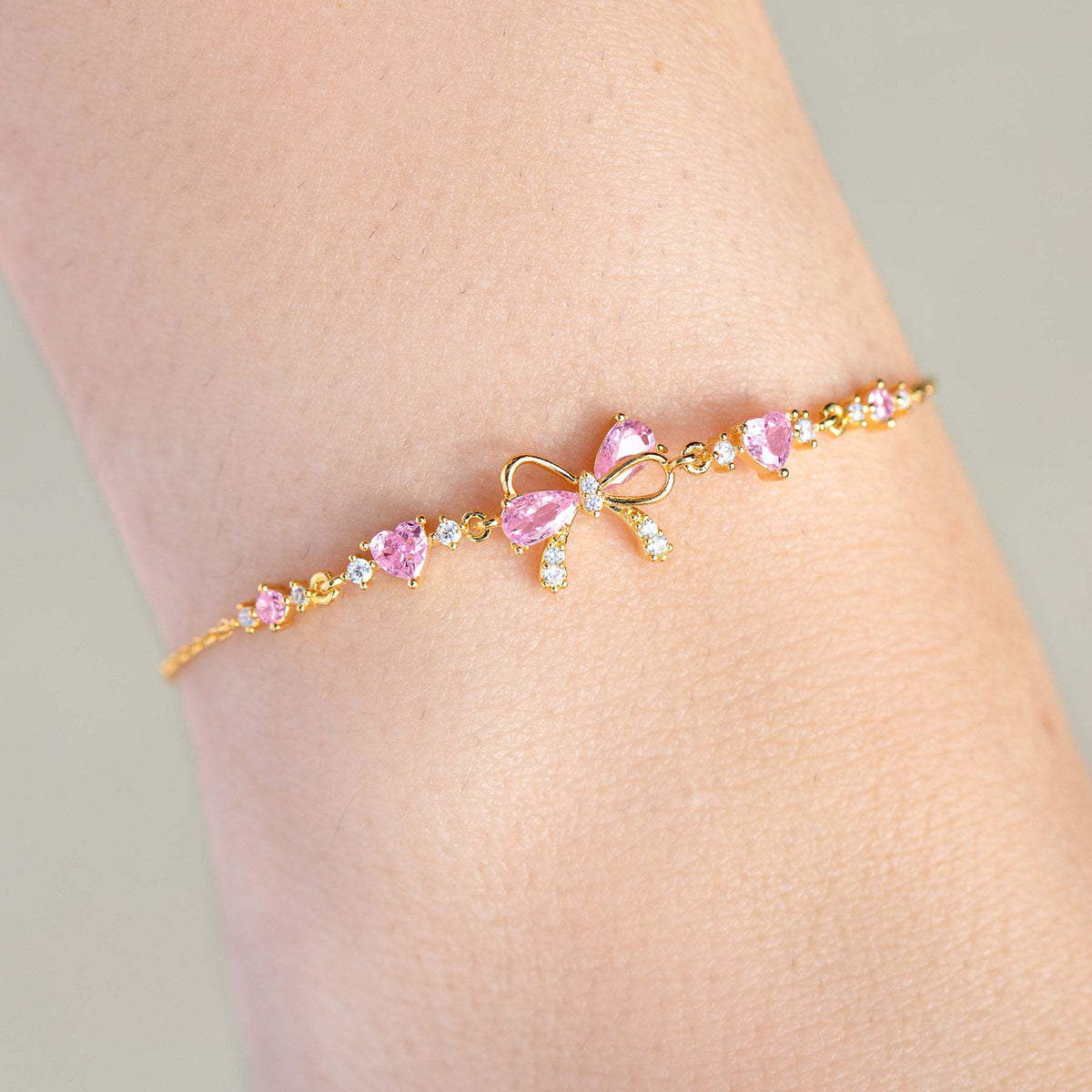 Eprolo Ins Style cute butterfly bracelet with zircon accents, perfect for women's Valentine's Day gift or festival jewelry.
