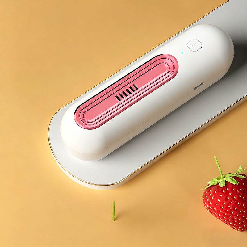 eprolo Ozoori rechargeable fridge deodorizer removing odors from kitchen and freezer, compact odor eliminator for food storage.