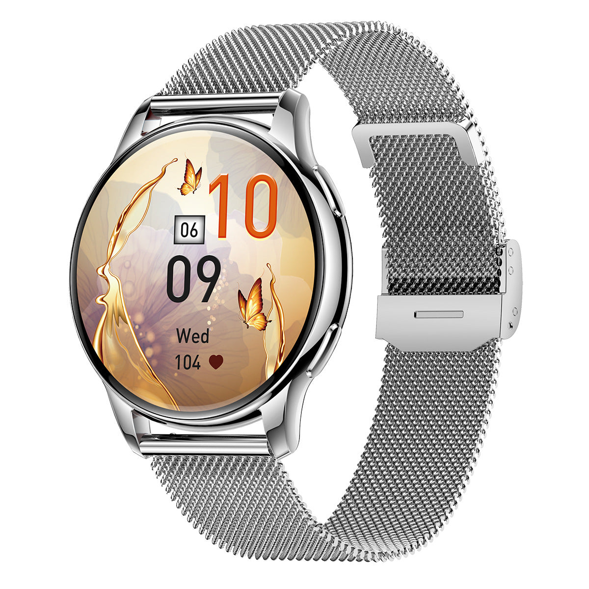 Eprolo Y11 women’s smart watch with Bluetooth calling, sleep monitor, pedometer, and stylish bracelet design.